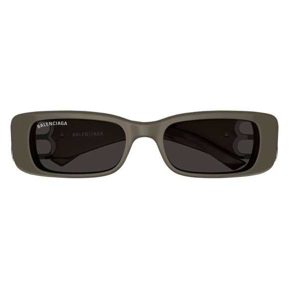 New BALENCIAGA Everyday Brown Square BB0096S 022 Sunglasses Women - Picture 2 of 4